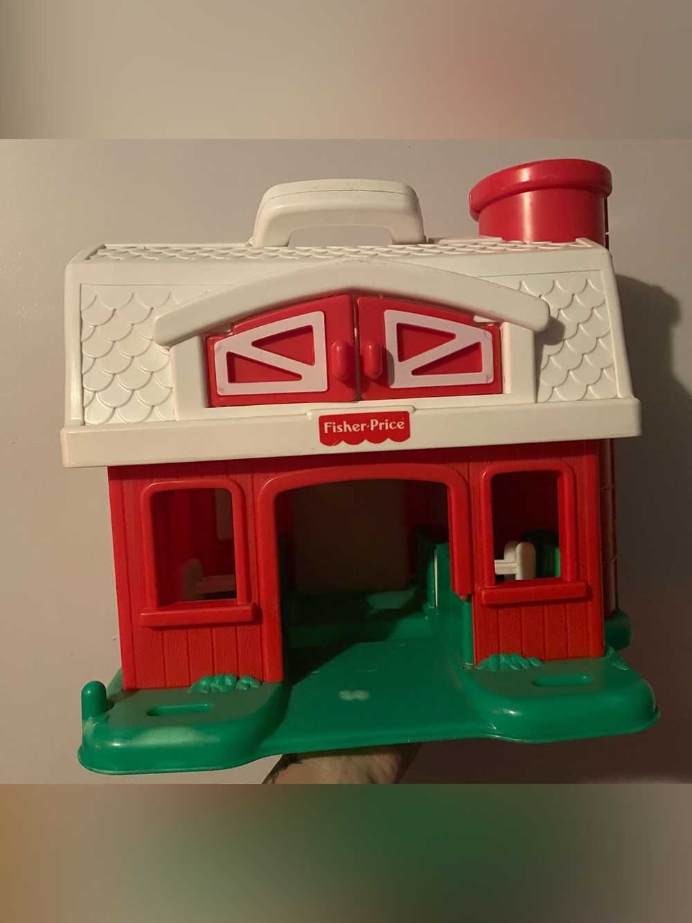 Vintage 1995 Fisher-Price Little People Barn